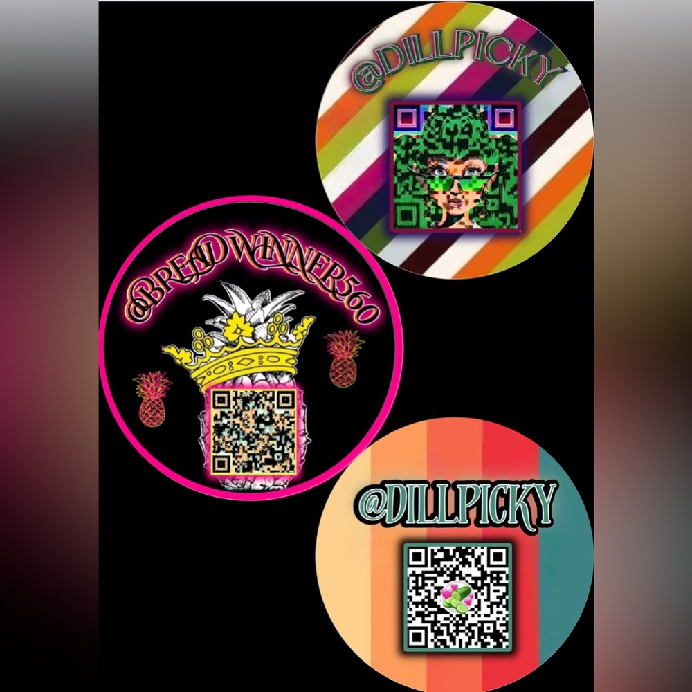 100 CUSTOM QR CODE STICKERS - Picture 2 of 16